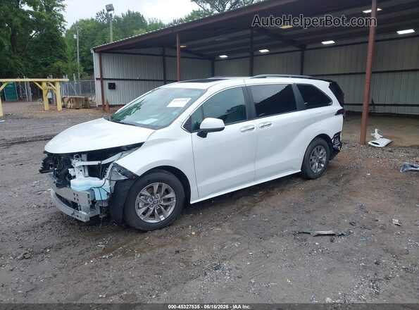 5TDYRKEC0TS293276 2026 TOYOTA SIENNA White Передня ліва чверть