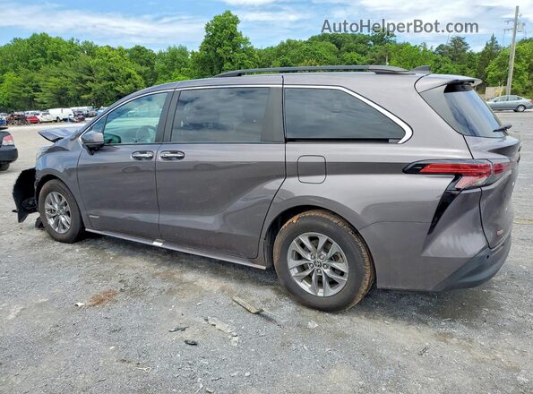 5TDYRKEC1MS025368 2021 TOYOTA SIENNA Gray 