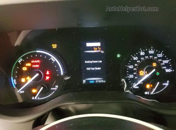 5TDYRKEC1PS158524 2023 TOYOTA SIENNA Brown Vista del cuadro de instrumentos