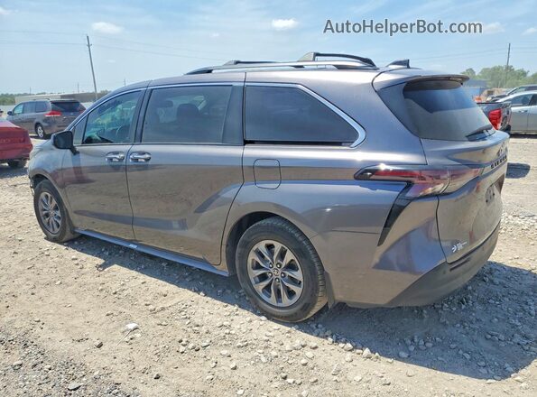 5TDYRKEC1RS215694 2024 TOYOTA SIENNA Gray Задня ліва чверть
