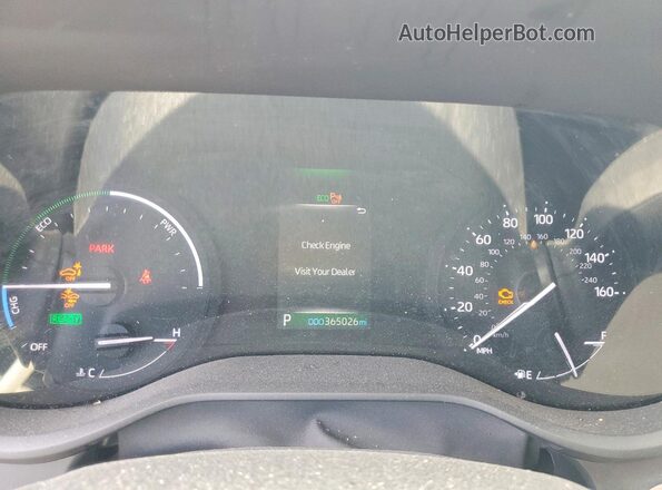 5TDYRKEC1RS215694 2024 TOYOTA SIENNA Gray Вид щитка приладів