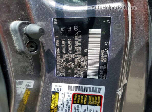 5TDYRKEC1RS215694 2024 TOYOTA SIENNA Gray Панорамний вид салону 360°