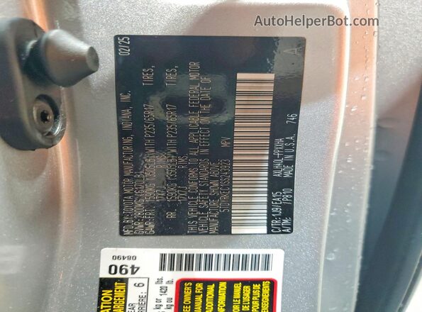 5TDYRKEC1SS243923 2025 TOYOTA SIENNA Silver 