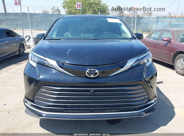 5TDYRKEC1TS294176 2026 TOYOTA SIENNA Black ხელსაწყოთა პანელის ხედი