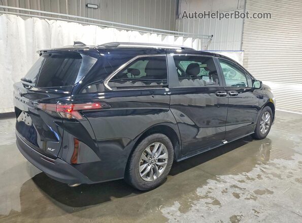 5TDYRKEC1TS299331 2026 TOYOTA SIENNA Black უკანა მარჯვენა