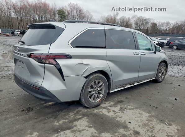 5TDYRKEC2PS143286 2023 TOYOTA SIENNA Silver Trasero derecho