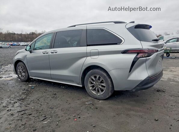 5TDYRKEC2PS143286 2023 TOYOTA SIENNA Silver Trasero izquierdo