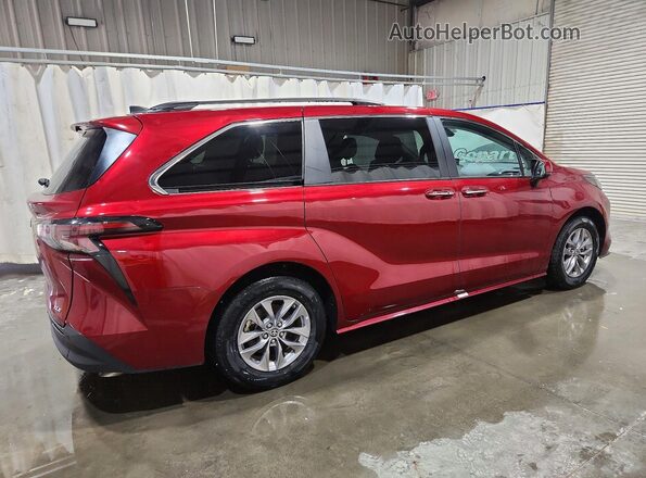 5TDYRKEC2SS243705 2025 TOYOTA SIENNA Red 