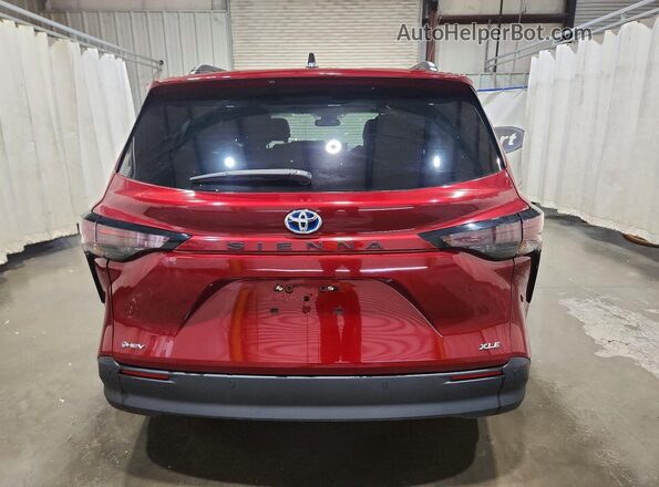 5TDYRKEC2SS243705 2025 TOYOTA SIENNA Red 