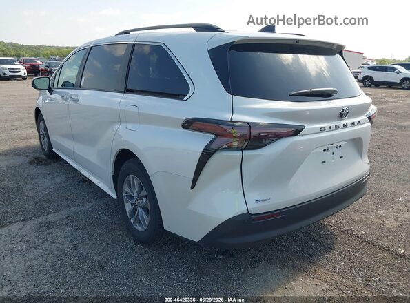 5TDYRKEC2TS312653 2026 TOYOTA SIENNA White უკანა მარცხენა