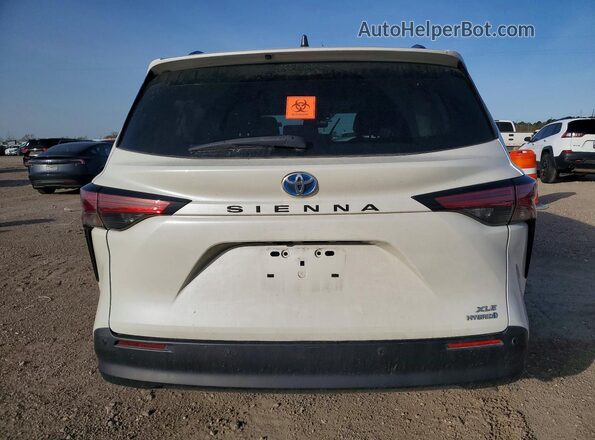 5TDYRKEC3MS034377 2021 TOYOTA SIENNA White Vista trasera