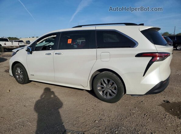 5TDYRKEC3MS034377 2021 TOYOTA SIENNA White Trasero izquierdo