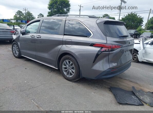 5TDYRKEC3NS111279 2022 TOYOTA SIENNA Gray Rear left