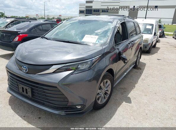 5TDYRKEC3SS250954 2025 TOYOTA SIENNA Коричневый Передняя левая четверть
