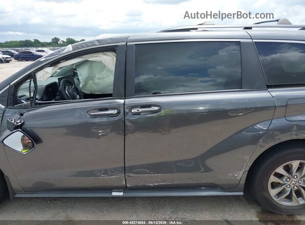 5TDYRKEC3SS250954 2025 TOYOTA SIENNA Коричневый Вид задней части салона