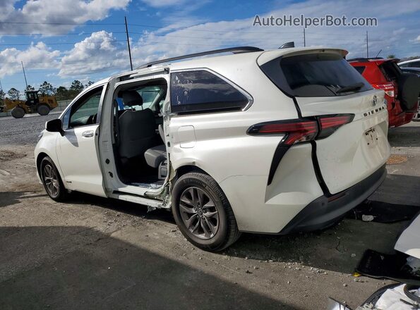 5TDYRKEC4MS026577 2021 TOYOTA SIENNA White Задня ліва чверть