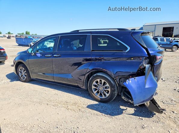 5TDYRKEC4PS160669 2023 TOYOTA SIENNA Blue Rear left