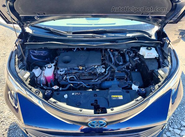 5TDYRKEC4PS160669 2023 TOYOTA SIENNA Blue Engine compartment view