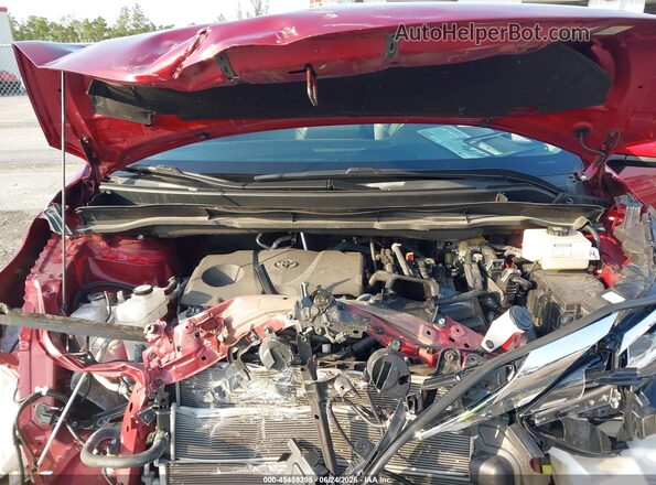 5TDYRKEC5NS100557 2022 TOYOTA SIENNA Red Widok z tyłu