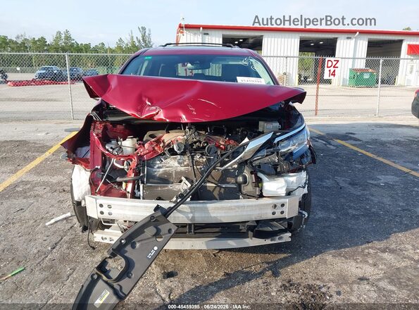 5TDYRKEC5NS100557 2022 TOYOTA SIENNA Red Widok zestawu wskaźników