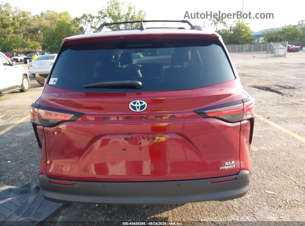 5TDYRKEC5NS100557 2022 TOYOTA SIENNA Red 