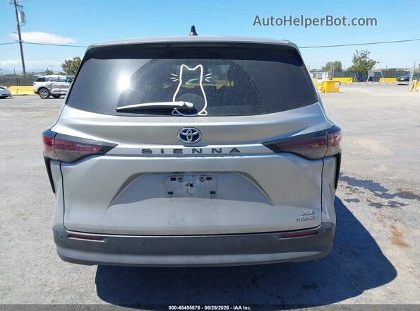 5TDYRKEC5PS165816 2023 TOYOTA SIENNA Silver 