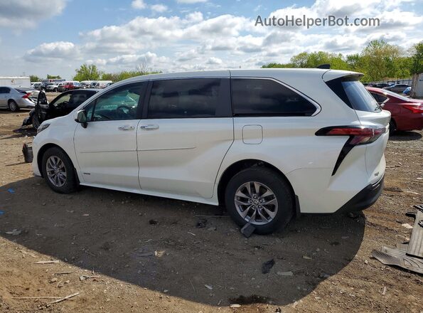 5TDYRKEC6MS018934 2021 TOYOTA SIENNA White უკანა მარცხენა