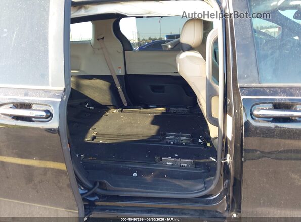5TDYRKEC6NS103161 2022 TOYOTA SIENNA Black VIN კოდის სტიკერის ხედი