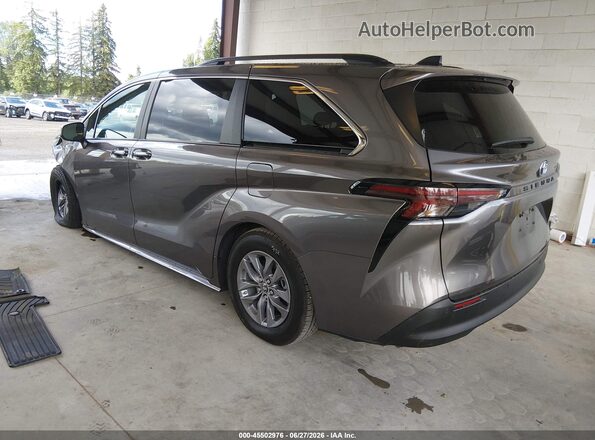 5TDYRKEC7PS155353 2023 TOYOTA SIENNA Brown Trasero izquierdo