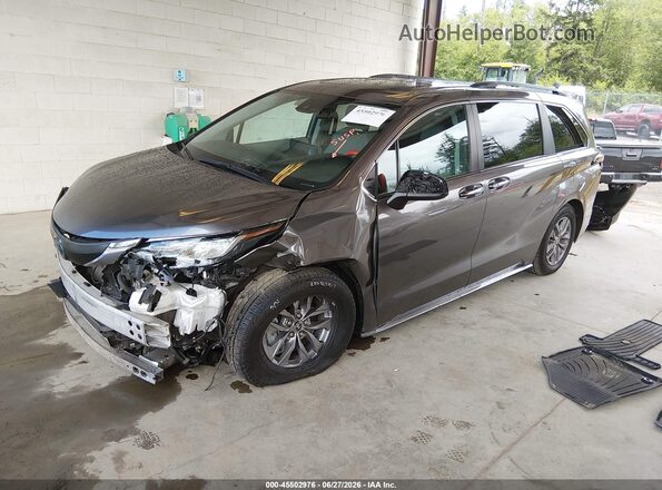 5TDYRKEC7PS155353 2023 TOYOTA SIENNA Brown Vista tres cuartos delantera izquierda