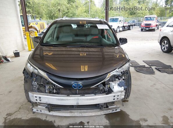 5TDYRKEC7PS155353 2023 TOYOTA SIENNA Brown Vista interior trasera
