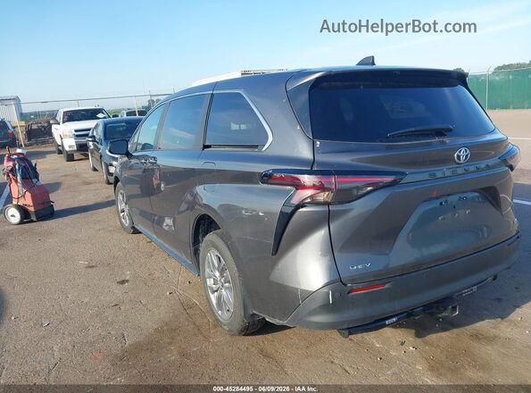 5TDYRKEC8SS251551 2025 TOYOTA SIENNA Серый Задняя левая четверть