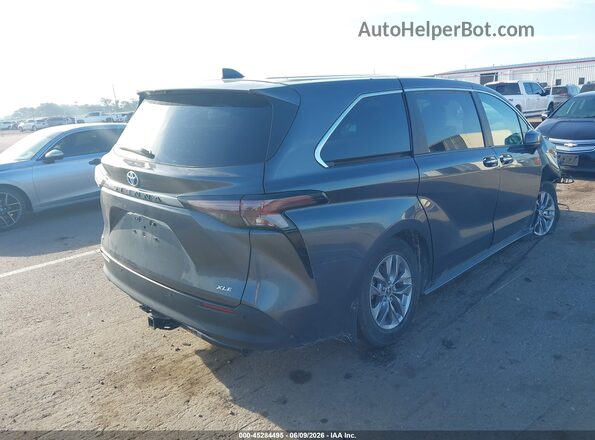 5TDYRKEC8SS251551 2025 TOYOTA SIENNA Серый Задняя правая четверть