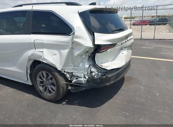 5TDYRKEC8SS274439 2025 TOYOTA SIENNA White Вид спереду