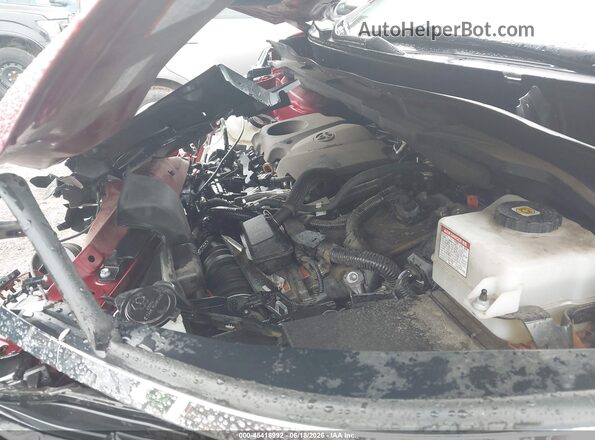 5TDYRKEC9MS019270 2021 TOYOTA SIENNA Red უკანა ხედი