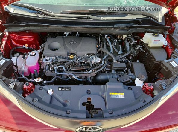 5TDYRKEC9TS297925 2026 TOYOTA SIENNA Burgundy Vista del compartimento del motor