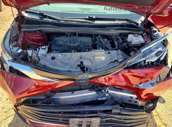5TDYRKECXPS178478 2023 TOYOTA SIENNA Red Engine compartment view