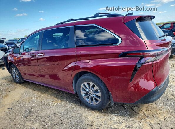 5TDYRKECXPS178478 2023 TOYOTA SIENNA Red Rear left