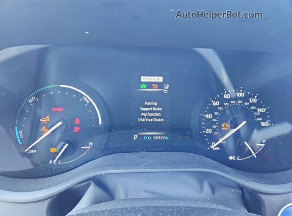 5TDYRKECXPS178478 2023 TOYOTA SIENNA Red Instrument cluster view