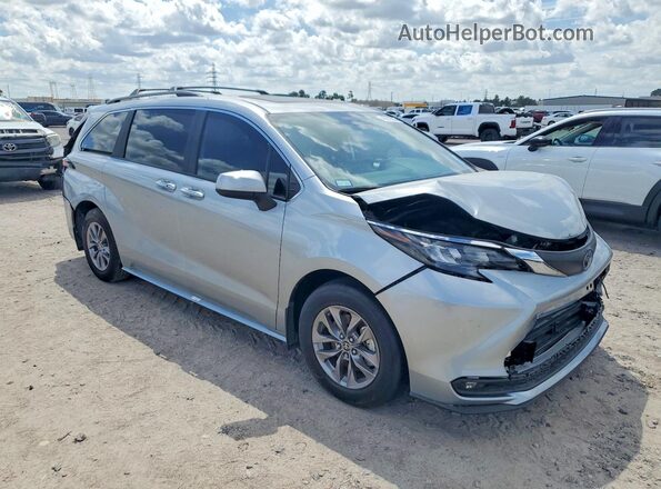 5TDYRKECXSS241197 2025 TOYOTA SIENNA Silver Front right