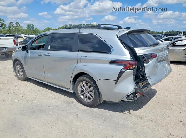 5TDYRKECXSS241197 2025 TOYOTA SIENNA Silver Rear left