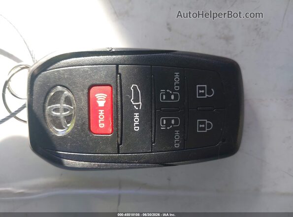 5TDYRKECXTS311718 2026 TOYOTA SIENNA Red Dashboard view