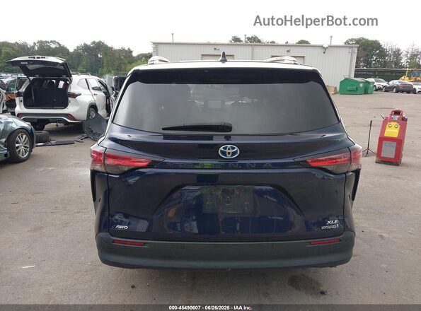 5TDYSKFC2NS045925 2022 TOYOTA SIENNA Blue 