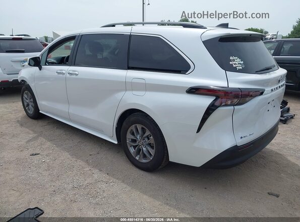 5TDYSKFC2TS242235 2026 TOYOTA SIENNA Белый Задняя левая четверть