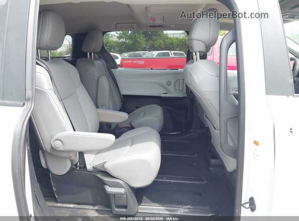 5TDYSKFC2TS242235 2026 TOYOTA SIENNA Белый Вид наклейки с VIN-кодом