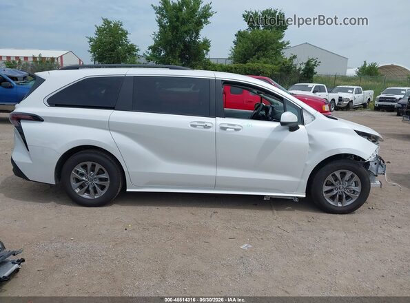 5TDYSKFC2TS242235 2026 TOYOTA SIENNA Белый Панорамный вид салона 360°