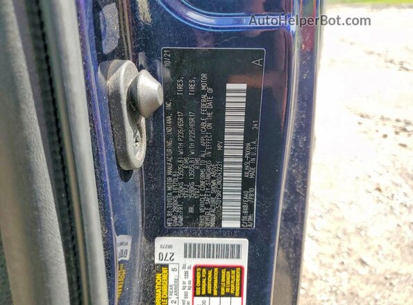 5TDYSKFC3NS043231 2022 TOYOTA SIENNA Синий 