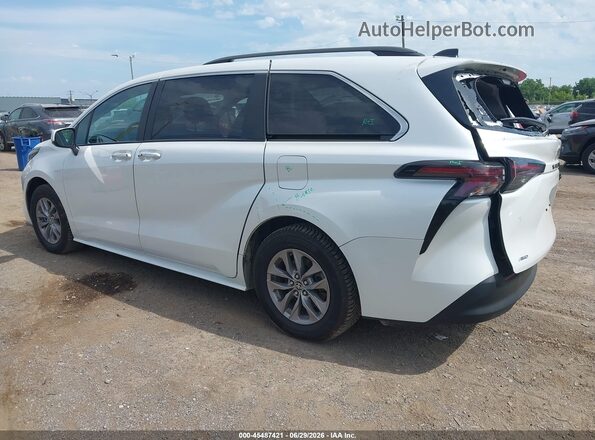 5TDYSKFC3RS143173 2024 TOYOTA SIENNA White Trasero izquierdo