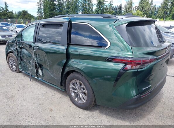 5TDYSKFC3TS249761 2026 TOYOTA SIENNA Green უკანა მარცხენა