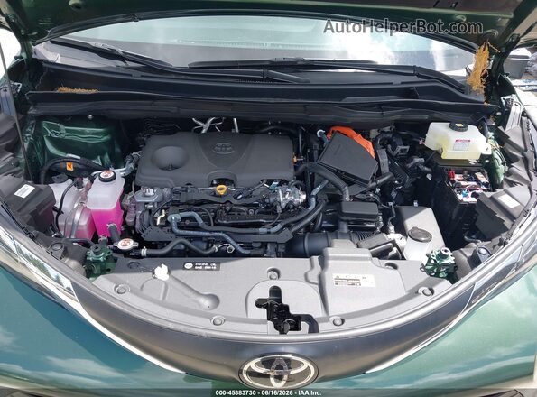 5TDYSKFC3TS249761 2026 TOYOTA SIENNA Green უკანა ხედი
